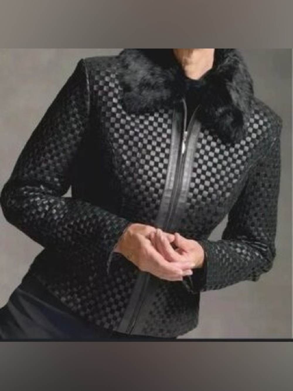 Marvin Richards Casual Leather Outer Shell Jackets Sz M Women’s 
(Sep A-2)